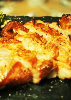 燻製チキンステーキ-レシピのメイン写真