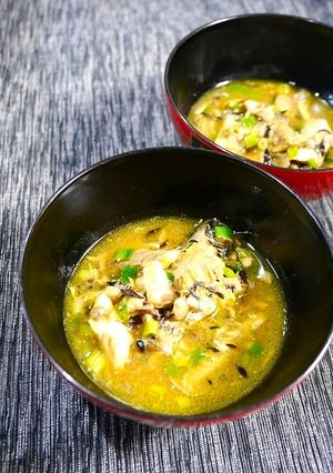 健康診断対策！鯖ひじき舞茸のカレー味噌煮-レシピのメイン写真
