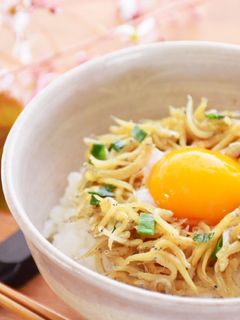 青ねぎ入りしらす丼-レシピのメイン写真