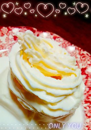 バニラアイスDe懐かしいソフトクリーム-レシピのメイン写真
