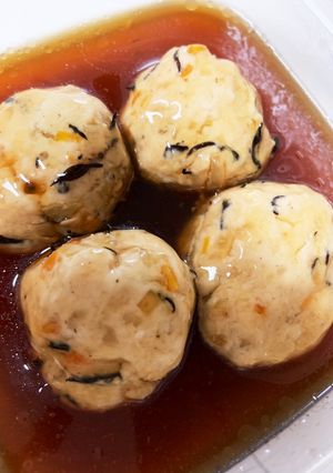 テリヤキ味のミートボール(レンチン)-レシピのメイン写真