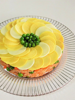 ひまわりのオムライスケーキ*父の日-レシピのメイン写真