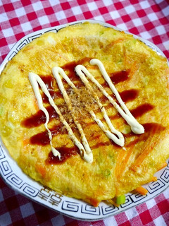 簡単!小麦粉不要☆人参のお好み焼き風-レシピのメイン写真