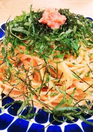 簡単混ぜるだけ!!和風★明太子パスタ-レシピのメイン写真