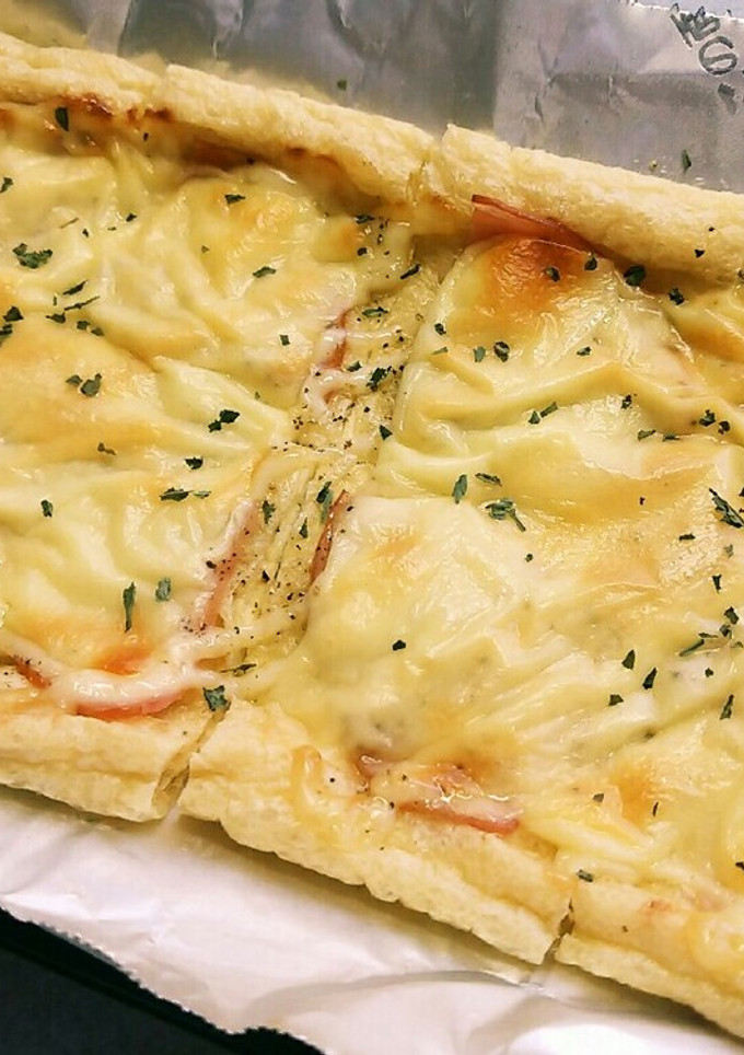 油揚げのハムマヨチーズ焼き-レシピのメイン写真