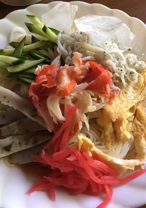 冷やし中華風冷麦-レシピのメイン写真