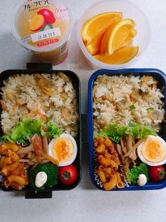 ☆高校生娘と私のお弁当☆34-レシピのメイン写真
