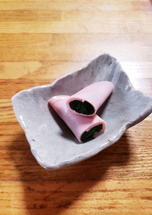 簡単!ハム巻きほうれん草☆お弁当にも-レシピのメイン写真