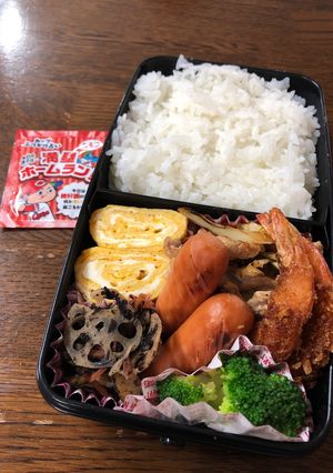 中学生男子弁当☆20190516-レシピのメイン写真
