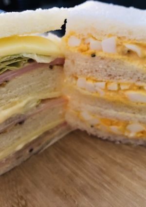 簡単絶品楽ちんたまごサンド-レシピのメイン写真