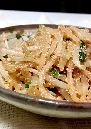 簡単おつまみ✩もやし明太炒め-レシピのメイン写真