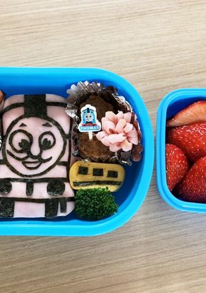 手掴み食べ対応 トーマスキャラ弁-レシピのメイン写真