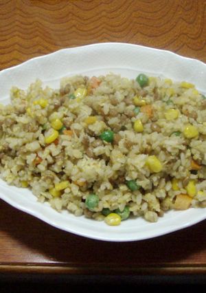 エコ葱タレで☆納豆チャーハン☆美味しいよ-レシピのメイン写真