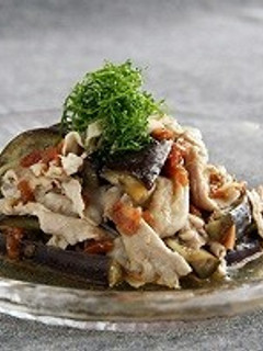 豚肉と茄子の梅だれ-レシピのメイン写真