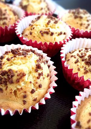 チョコクランチ♪カップケーキ-レシピのメイン写真