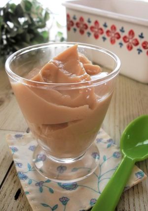 カフェインレス　カフェオレプリン-レシピのメイン写真