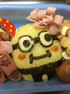 キャラ弁 ミニオン-レシピのメイン写真