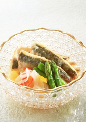 小鯵の南蛮漬け（権太呂だし使用）-レシピのメイン写真