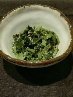 大根の葉の塩麹炒め-レシピのメイン写真