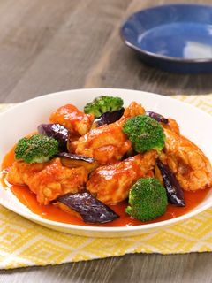 鶏手羽元のトマト煮-レシピのメイン写真