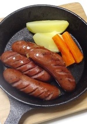 ハーブウインナー鉄板焼き-レシピのメイン写真