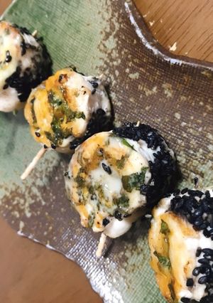 ささみの大葉とチーズの黒ごま巻き-レシピのメイン写真