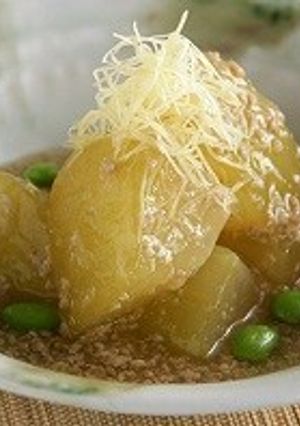 冬瓜と鶏ひき肉のあんかけ-レシピのメイン写真