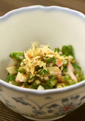 サッパリ一品☆オクラとかまぼこの梅肉和え-レシピのメイン写真