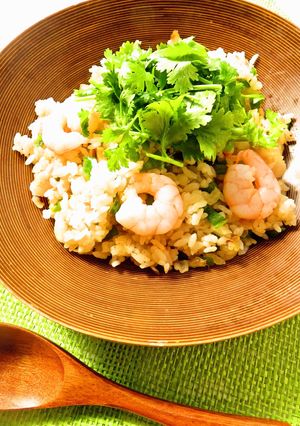 ☺簡単♪海老入りエスニックチャーハン☺-レシピのメイン写真