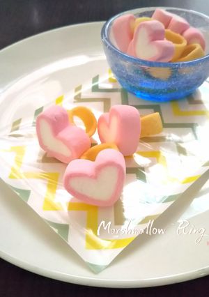 簡単♬マシュマロリング◎バレンタイン♡-レシピのメイン写真