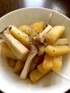 じゃがいもとエリンギのバターしょうゆ煮-レシピのメイン写真