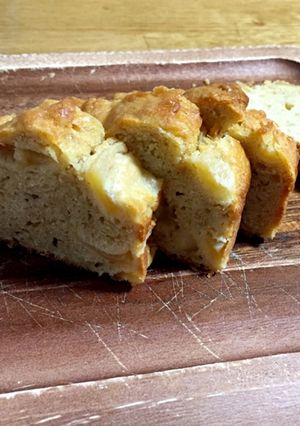 混ぜるだけで簡単リンゴパウンドケーキ-レシピのメイン写真