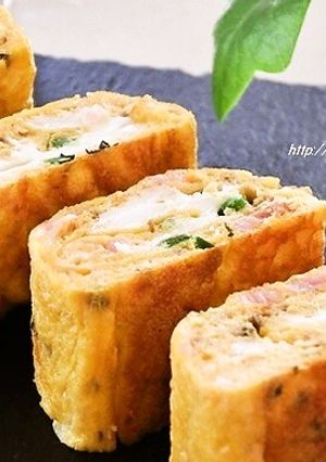 ベーコンとピーマンの洋風☆卵焼き-レシピのメイン写真