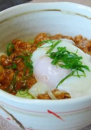 鶏そぼろの温麺（にゅうめん）-レシピのメイン写真