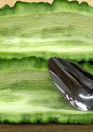 ゴーヤのワタは-レシピのメイン写真