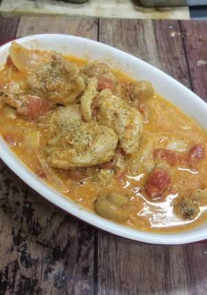 鶏肉のトマト煮-レシピのメイン写真