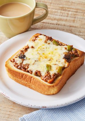 のせるだけ！チーズカレートースト-レシピのメイン写真