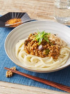 かけるだけ!キーマカレーまぜうどん-レシピのメイン写真