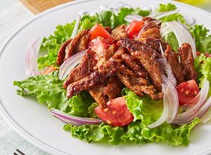 大豆のお肉でボリュームサラダ-レシピのメイン写真