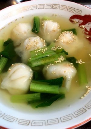 やげんの煮汁で鶏スープ-レシピのメイン写真