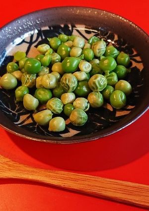 美味!グリーンピースのシンプル塩茹で♥️-レシピのメイン写真