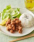 大豆のお肉でヘルシーから揚げプレート