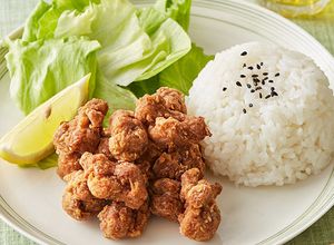 大豆のお肉でヘルシーから揚げプレート-レシピのメイン写真