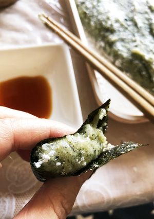 ヨモギ餅-レシピのメイン写真