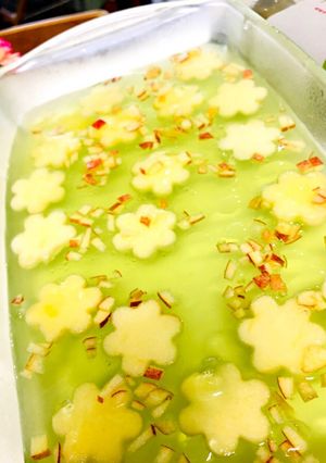 簡単カワイイ寒天パウダーお花見ゼリー-レシピのメイン写真