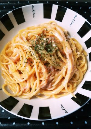 なめ茸クリームパスタ-レシピのメイン写真