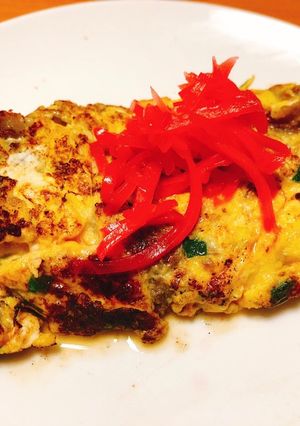 とろとろ牛すじ卵焼き-レシピのメイン写真