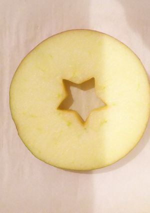 林檎の芯をキレイに簡単にとる方法☆-レシピのメイン写真