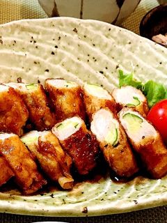 ☆照り焼き味♪長芋きゅうりの豚肉巻き-レシピのメイン写真