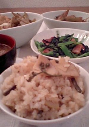 こっくり♥たけのこご飯-レシピのメイン写真